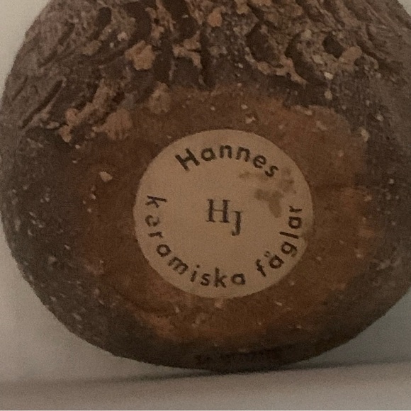 Miniature Hannes Keramiska Faglar Owl Set - Picture 11 of 15